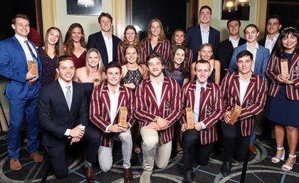 UQ Sport Blue Awards recipients UQ Sport Blue Awards recipients